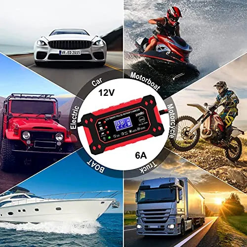 CARGADOR DE BATERIA PARA CARRO